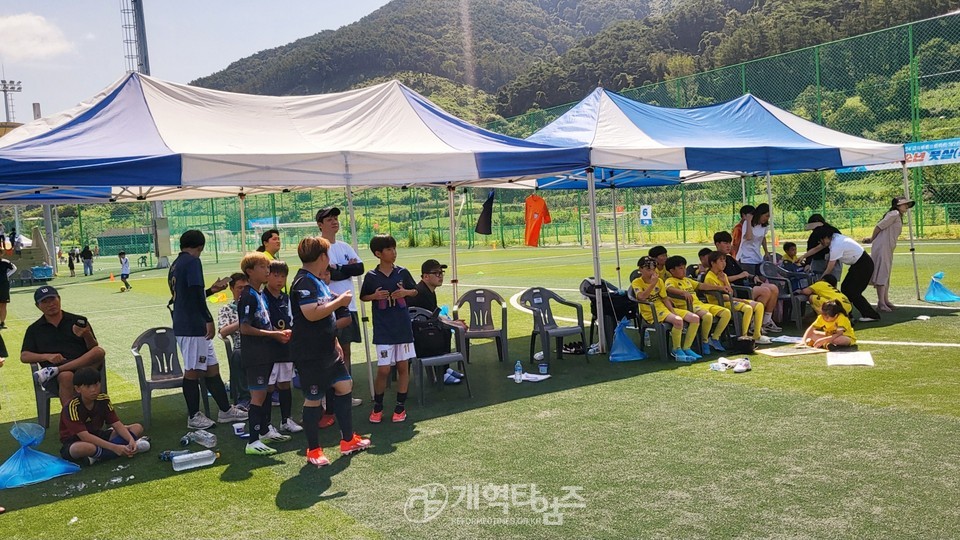 제2회 총회장배 전국유소년 풋살(축구)대회 모습