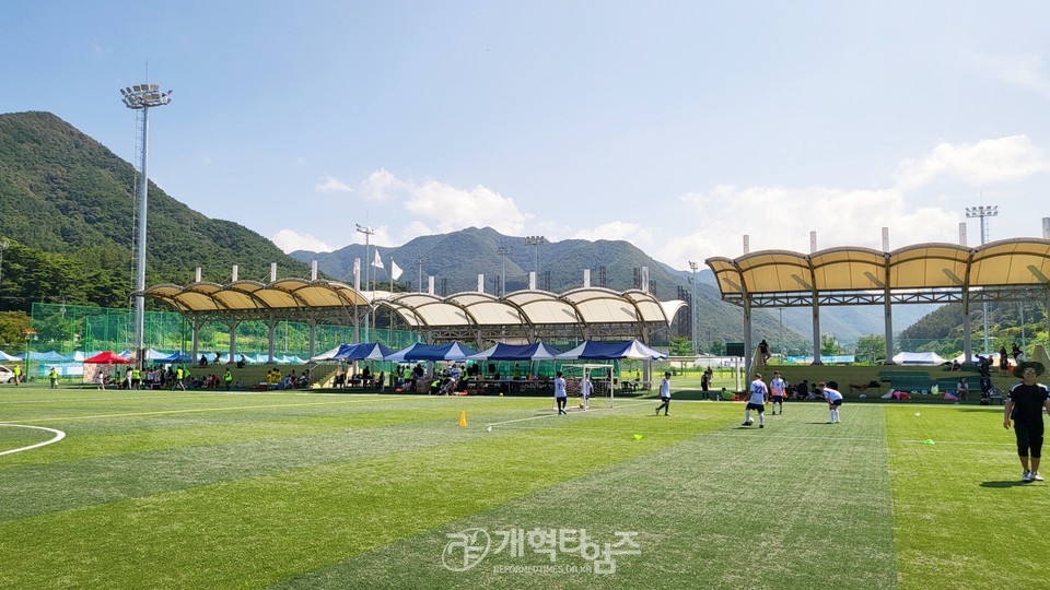 제2회 총회장배 전국유소년 풋살(축구)대회 모습