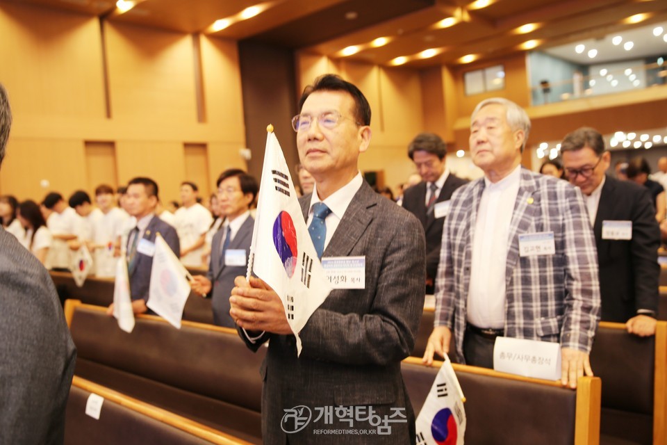 한장총,「2024 한국장로교 청년·청소년 통일비전 샬롬부흥기도회 및 찬양축제」모습