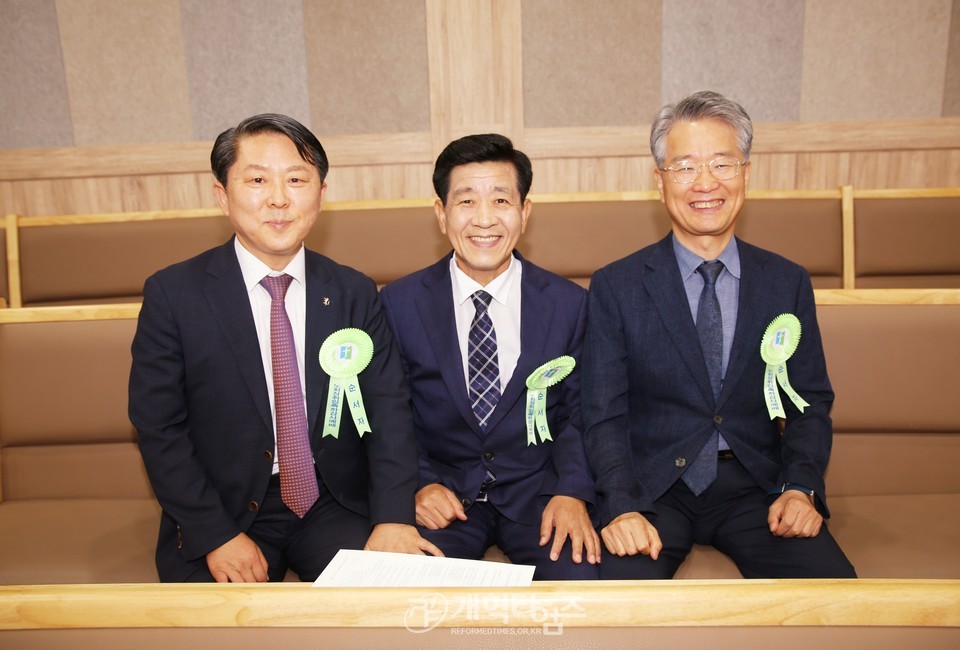 중부협의회, ‘노회장 취임 축하감사예배 및 총회 상비부 공천 모임’ 모습