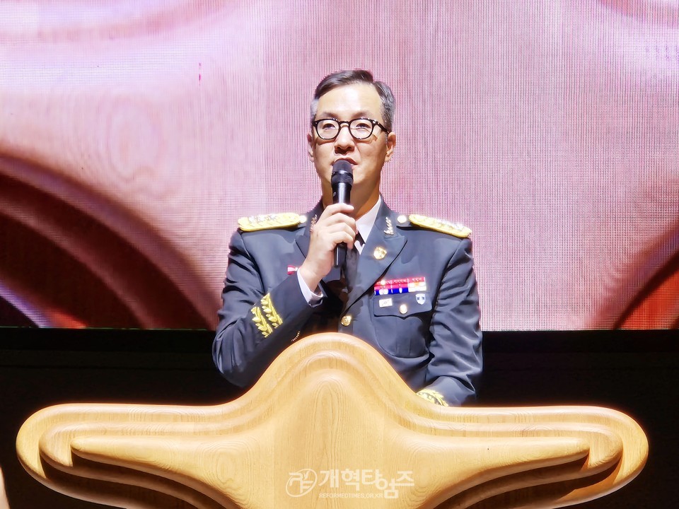 총회군선교회 서울북부지회, 「제632차 연무대군인교회 육군훈련소 훈련병 진중세례식」모습
