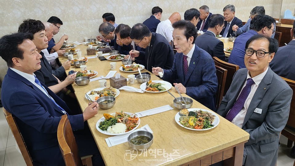 인천노회남전도회 6차 순회헌신예배 모습