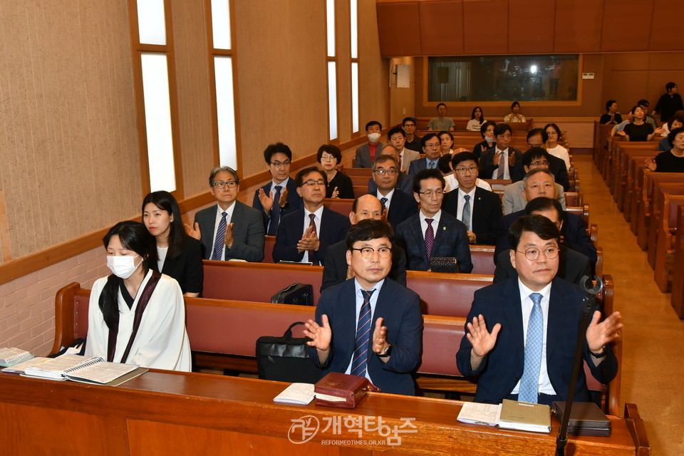 인천노회남전도회 6차 순회헌신예배 모습