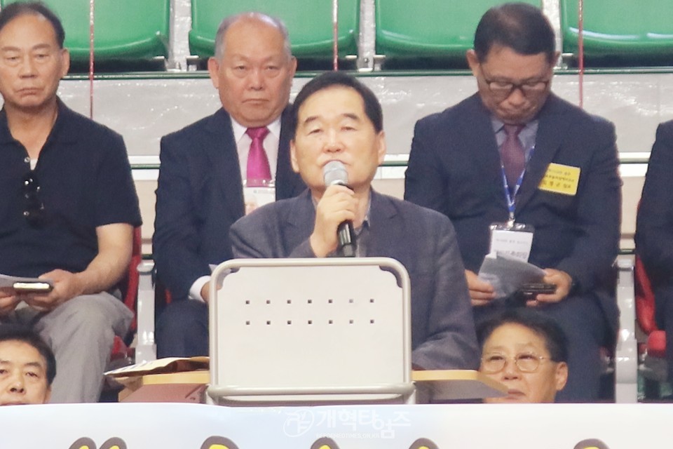 호남지역남전도회 화합체육행사 및 차별금지법 입법 반대 결의 대회 모습