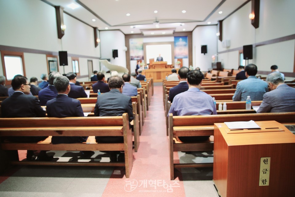전북지역장로회 9월 순회월례예배 모습