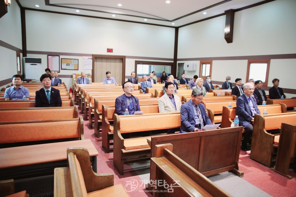 전북지역장로회 9월 순회월례예배 모습