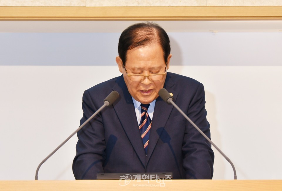 서울노회장로회 9월 월례회 모습