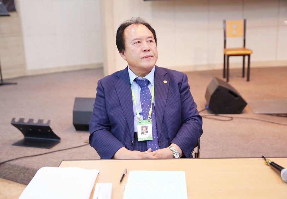 제53회기 전국장로회연합회 전국임원회의 모습