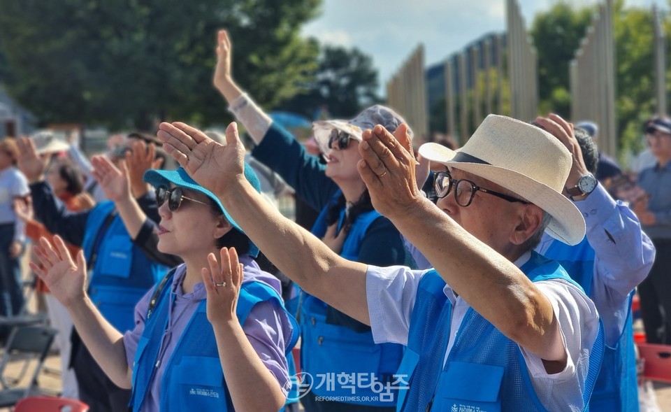 CBMC 문산DMZ지회, ‘제1회 꿈꾸는 DMZ 기도찬양제’ 모습