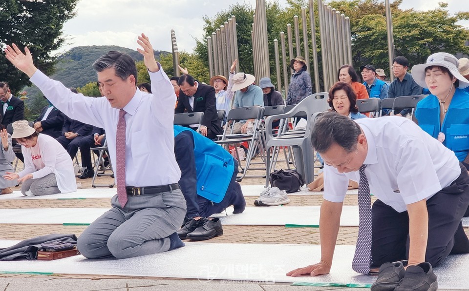CBMC 문산DMZ지회, ‘제1회 꿈꾸는 DMZ 기도찬양제’ 모습