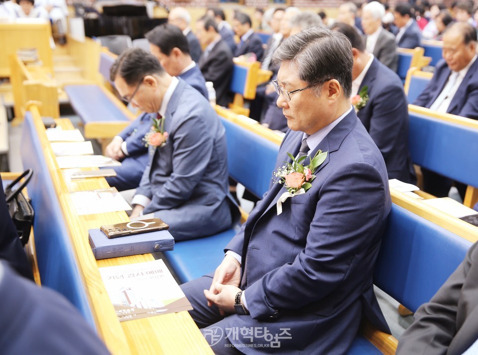 부천서문교회, 「교회설립 40주년 기념감사예배」모습