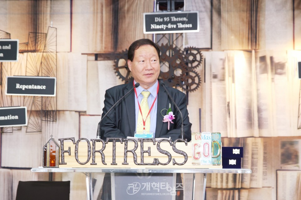 총신대 신대원 제79회 동창회 제35차 정기총회 모습