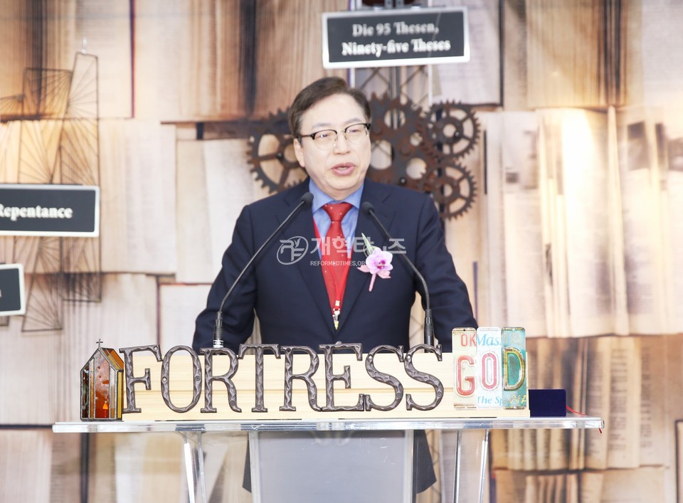 총신대 신대원 제79회 동창회 제35차 정기총회 모습