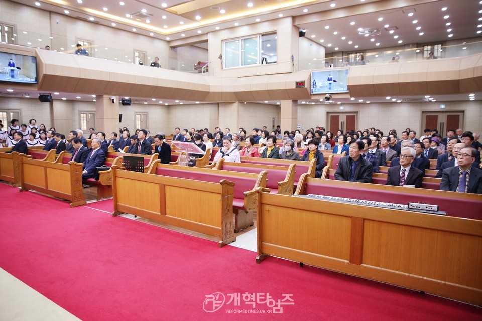 전국남전도회, 제1차 순회헌신예배 모습