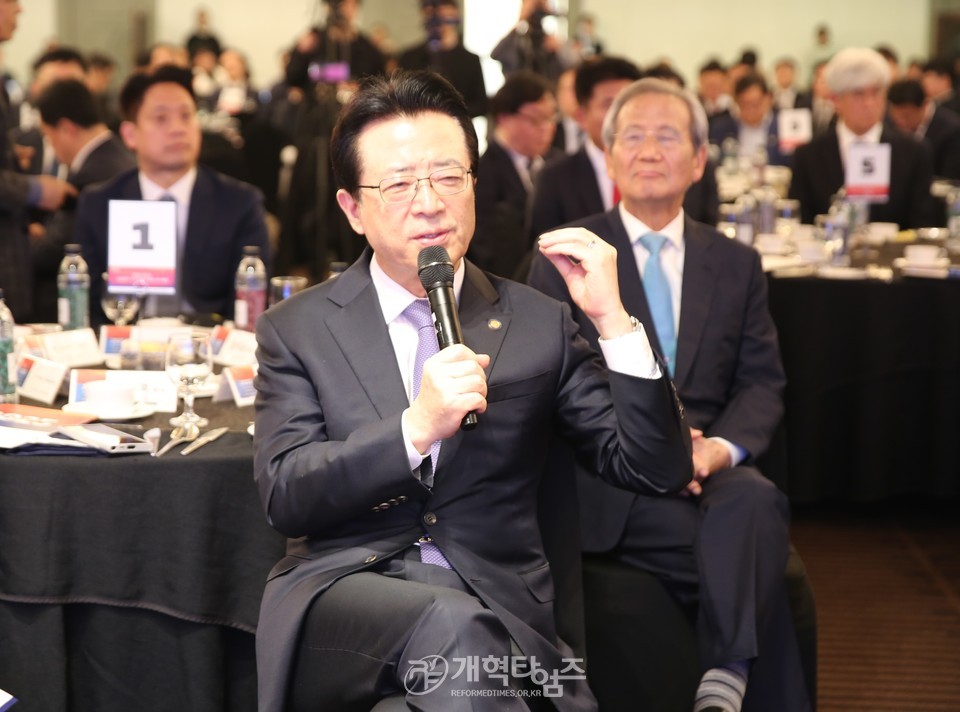 2025 WEA 서울총회 조직위 출범 감사 예배 모습
