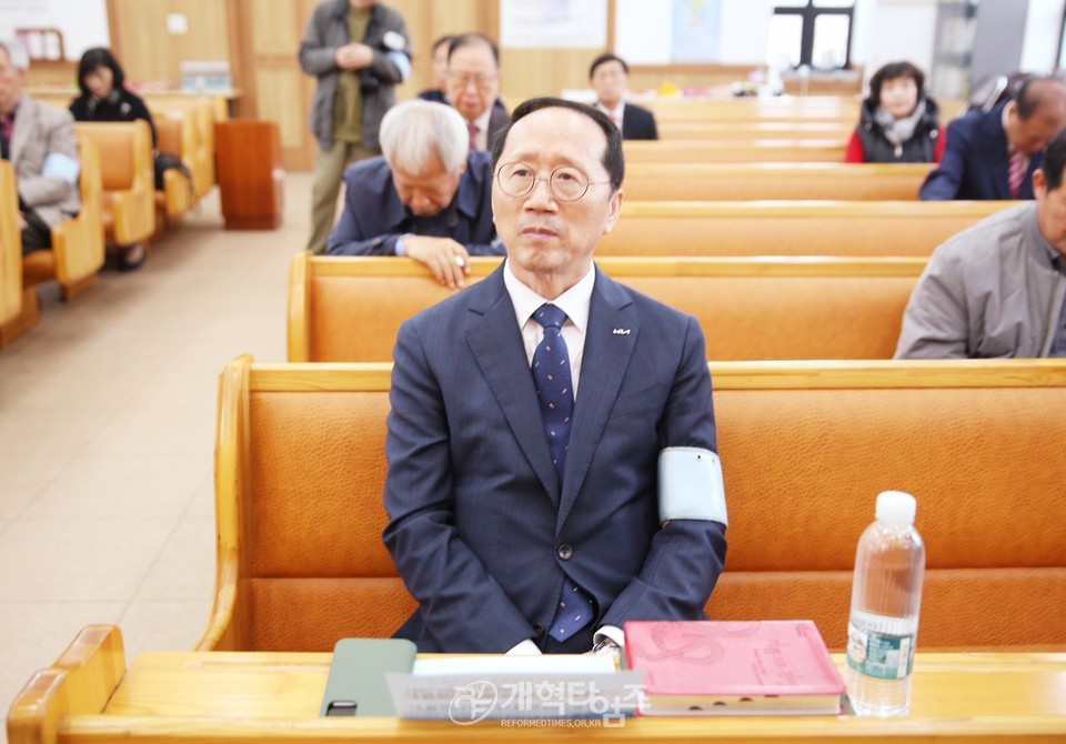전국남전도회, 판문점교회 통일기도회 모습