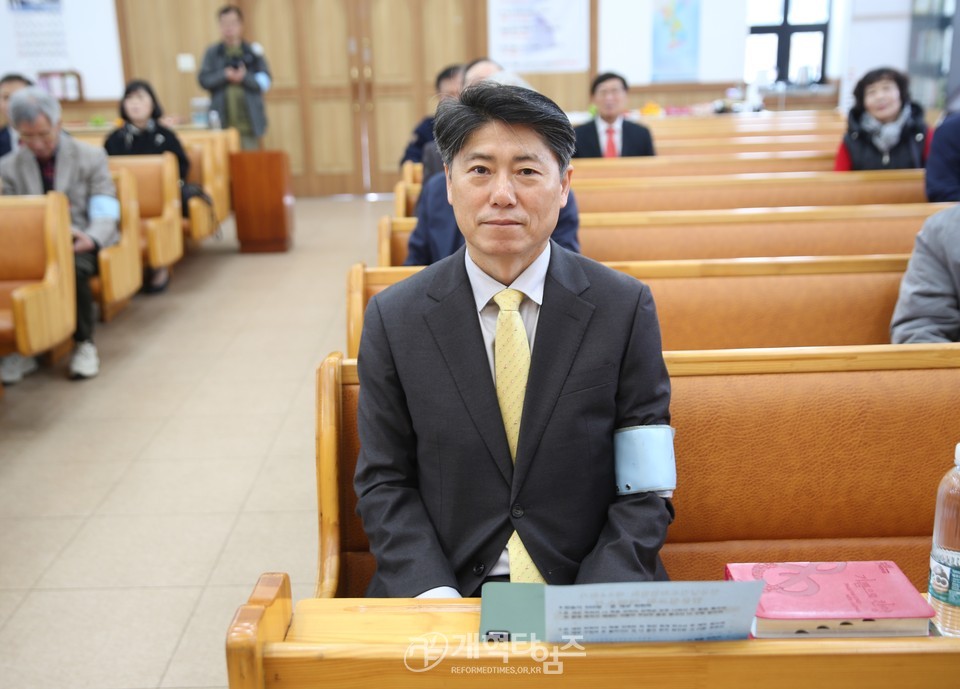 전국남전도회, 판문점교회 통일기도회 모습