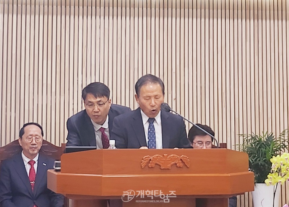열방디딤돌선교회, 인계중앙교회 리모델링 감사예배 및 정기이사회 모습