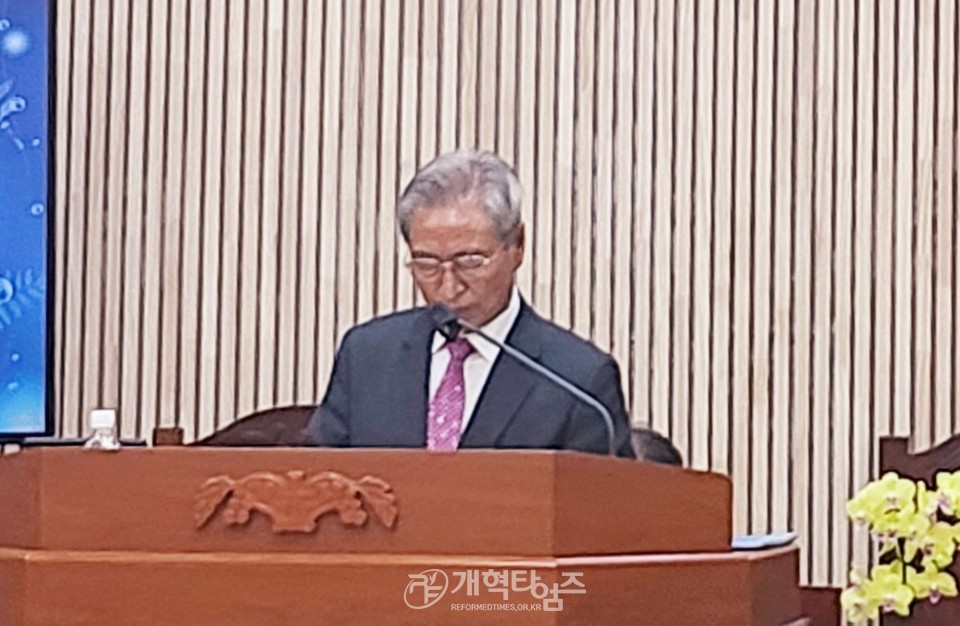 열방디딤돌선교회, 인계중앙교회 리모델링 감사예배 및 정기이사회 모습