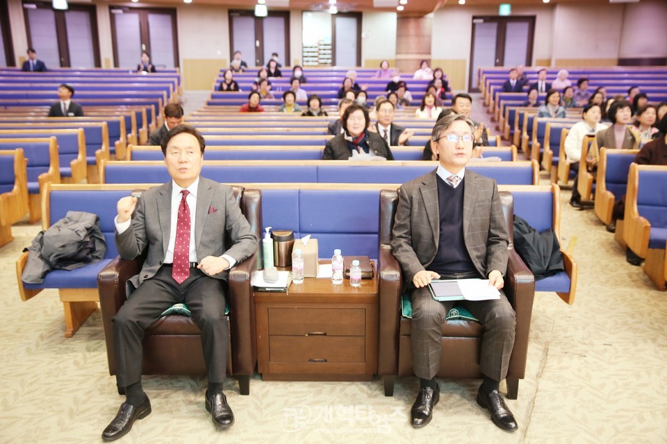 총회군선교회 북부지회, 「사랑의 온차 및 핫팩 전달식」모습