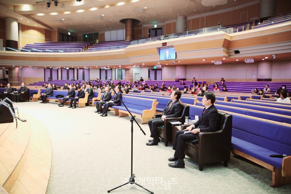 총회군선교회 북부지회, 「사랑의 온차 및 핫팩 전달식」모습