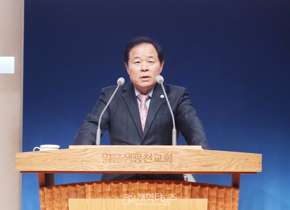 총회군선교회 북부지회, 「사랑의 온차 및 핫팩 전달식」모습