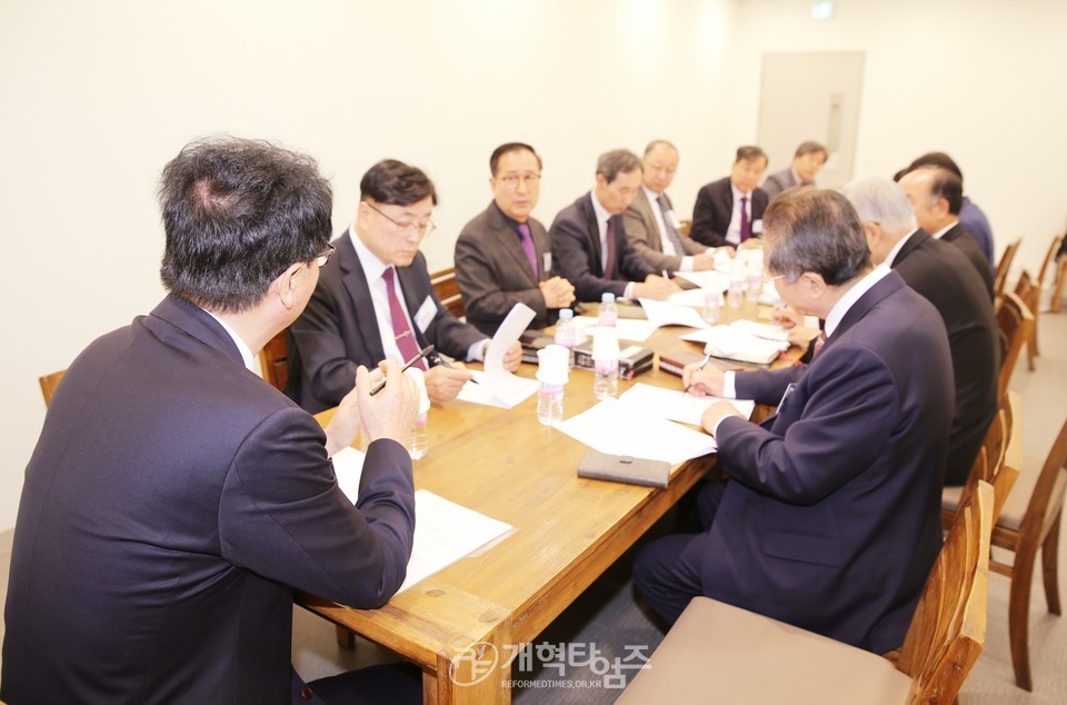 제109회기 총회 교정선교위원회 전체회의 모습