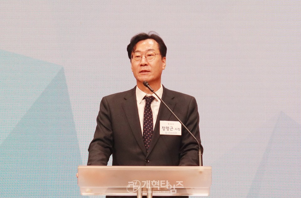 권순웅 목사, 한장총 대표회장 취임감사예배 모습