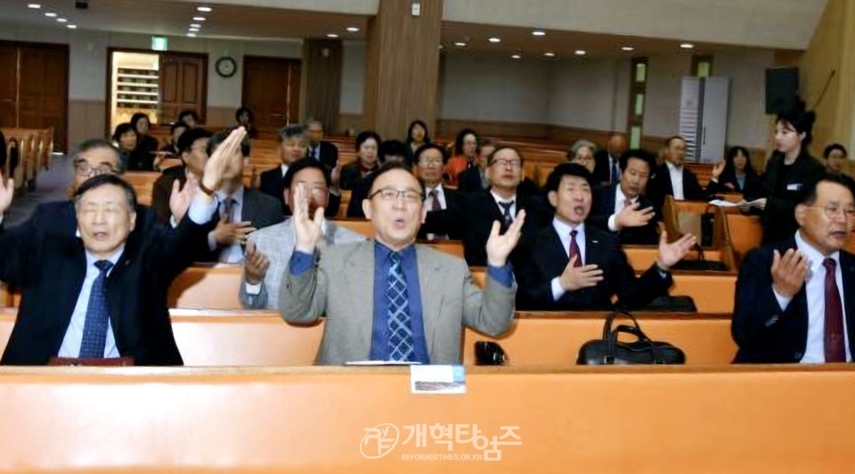 인천노회남전도회 순회헌신예배 모습