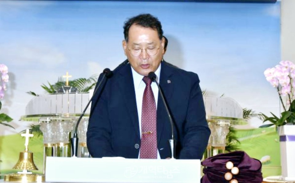 인천노회남전도회 순회헌신예배 모습