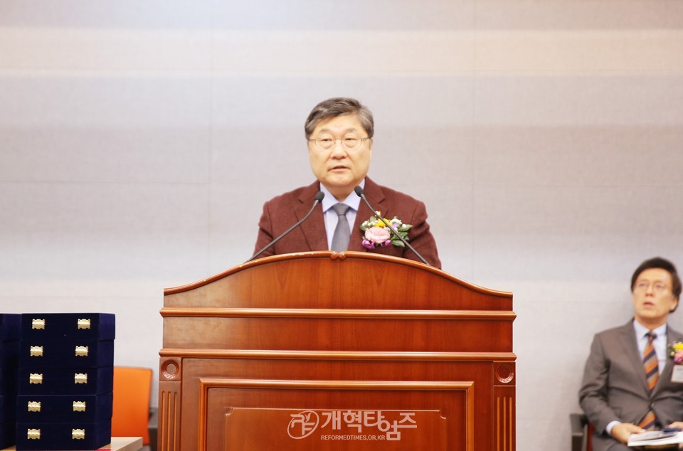 영남협의회, 정기총회 및 당선인 축하예배 모습