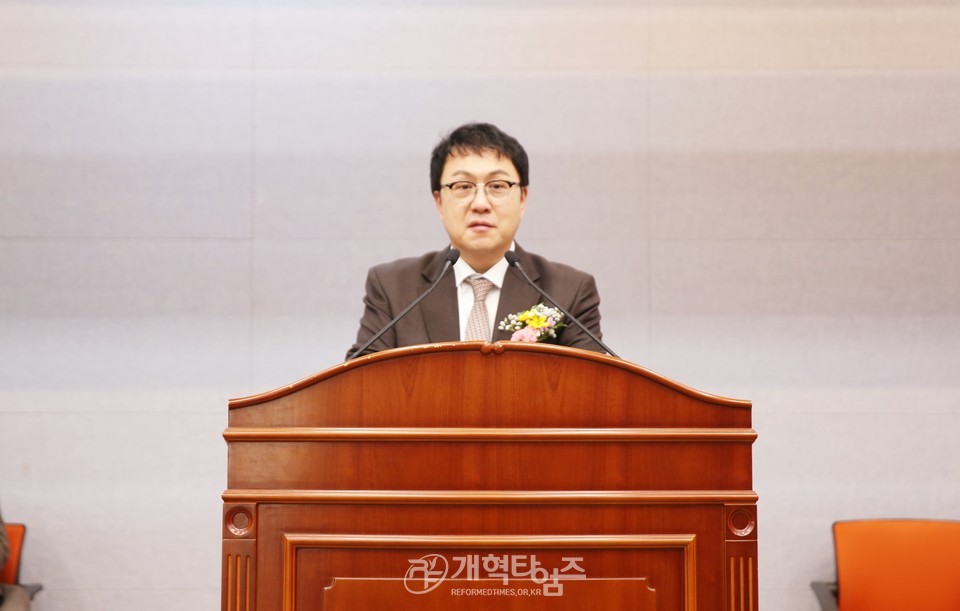 영남협의회, 정기총회 및 당선인 축하예배 모습