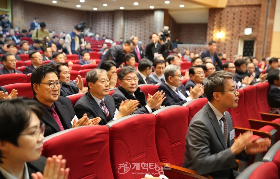 한국교회총연합 제 8회 정기총회 모습
