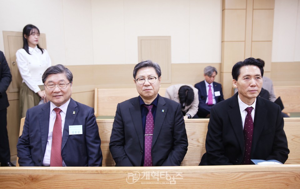 한교총 제8대 대표회장 김종혁 목사 취임 감사예배 모습