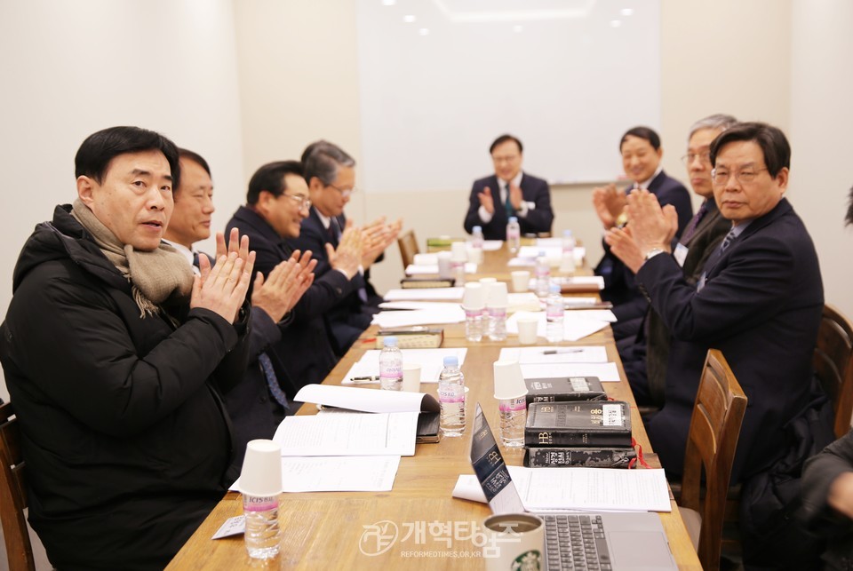 109회기 총회 신학부 실행위원회 모습