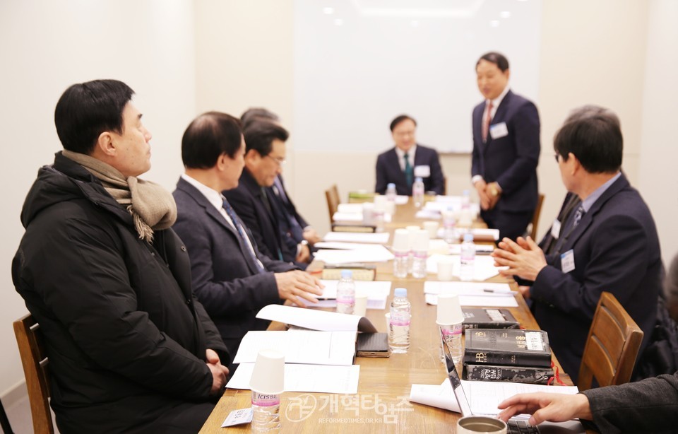 109회기 총회 신학부 실행위원회 모습