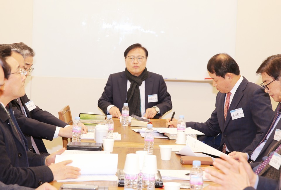 109회기 총회 신학부 실행위원회 모습