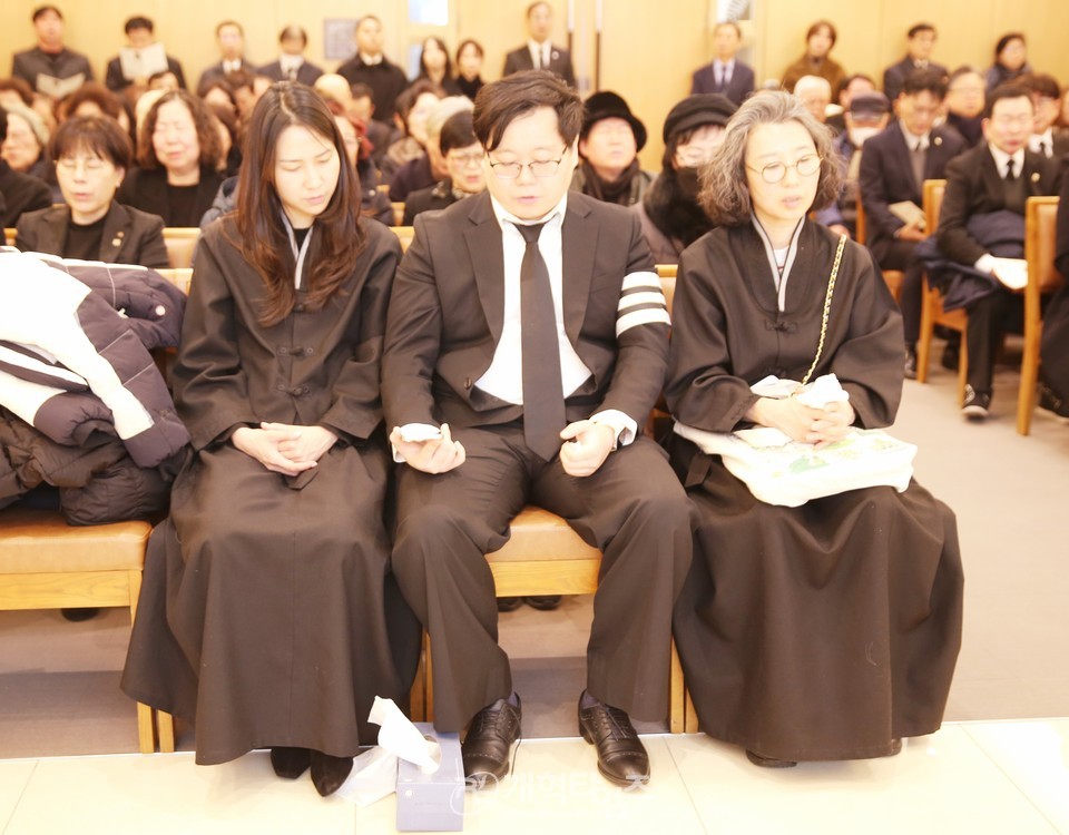 수원북부교회 故 고창덕 원로 목사, 천국환송예배 모습