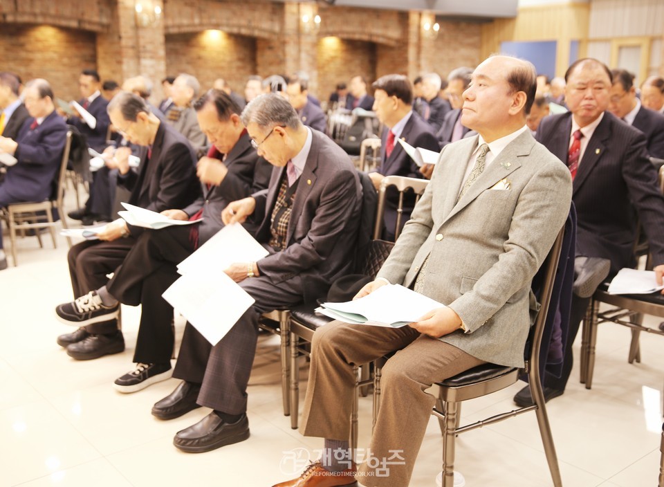 전국장로회, 전국임원회 및 서울ㆍ서북지역 임역원 간담회 모습