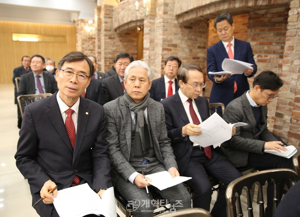전국장로회, 전국임원회 및 서울ㆍ서북지역 임역원 간담회 모습