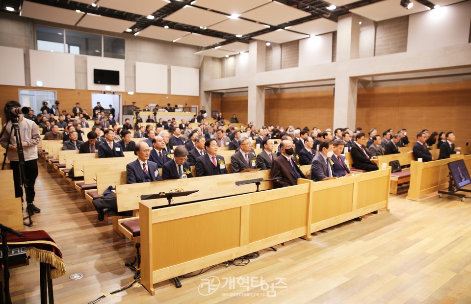 2025년 총회 신년하례회 및 구국을 위한 특별기도회 모습