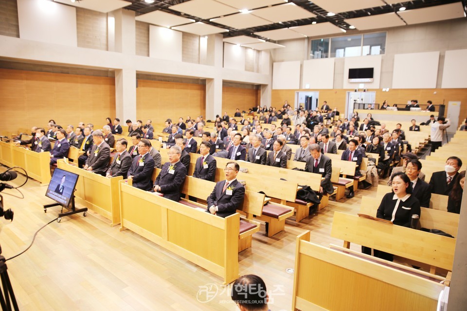 2025년 총회 신년하례회 및 구국을 위한 특별기도회 모습