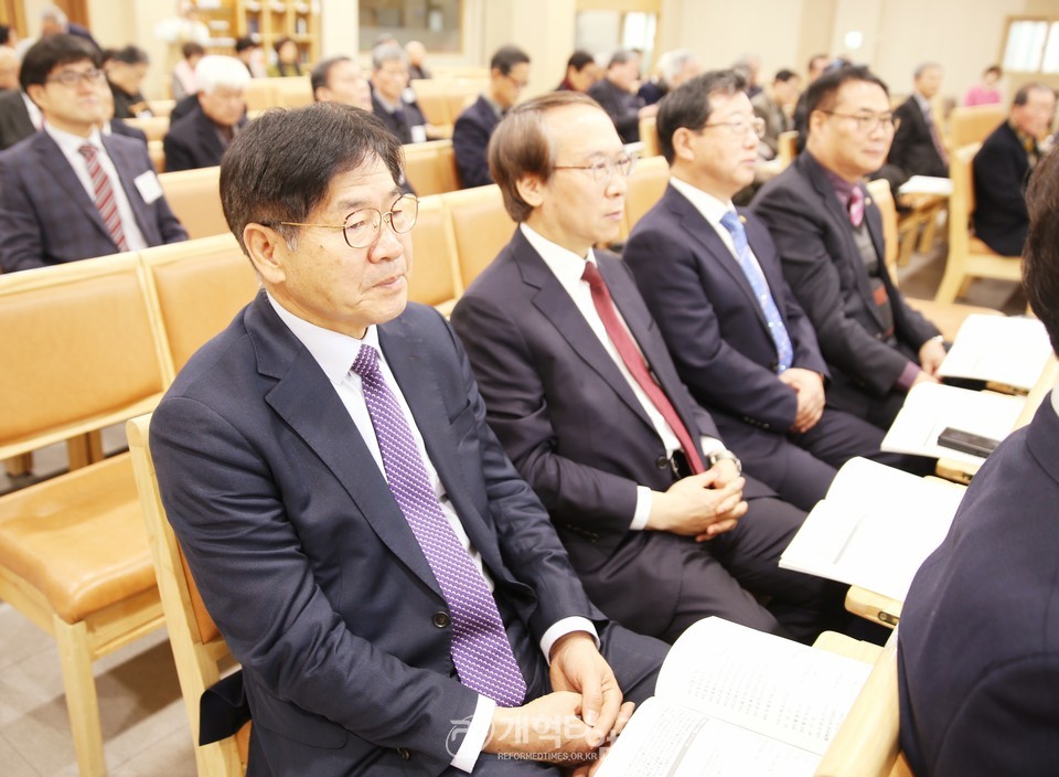 재경영남장로회 제9회기 정기총회 모습