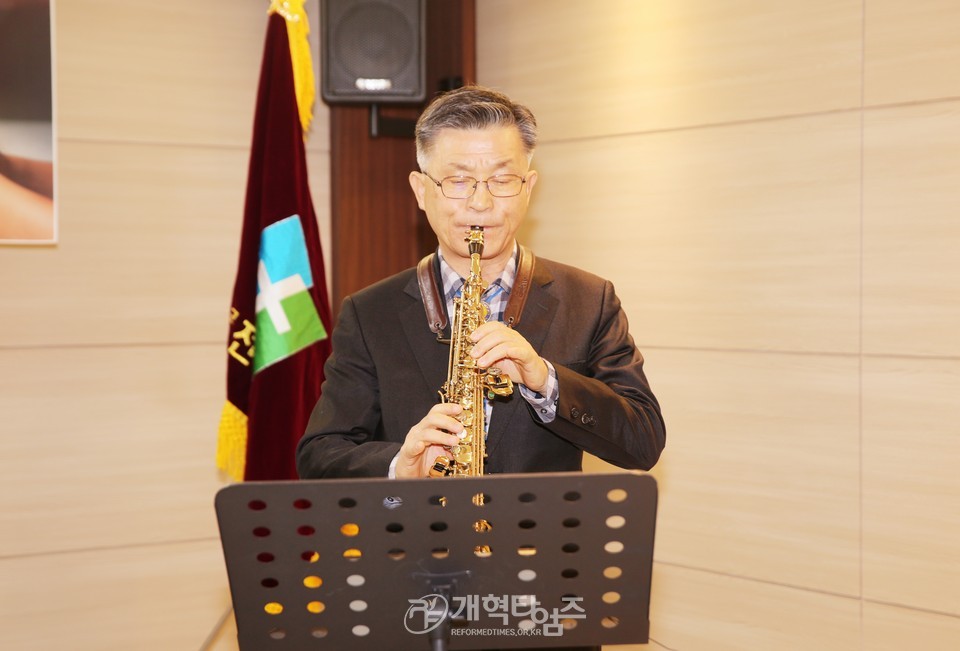 전국원로ㆍ은퇴장로회 신년하례예배 및 월례회 모습