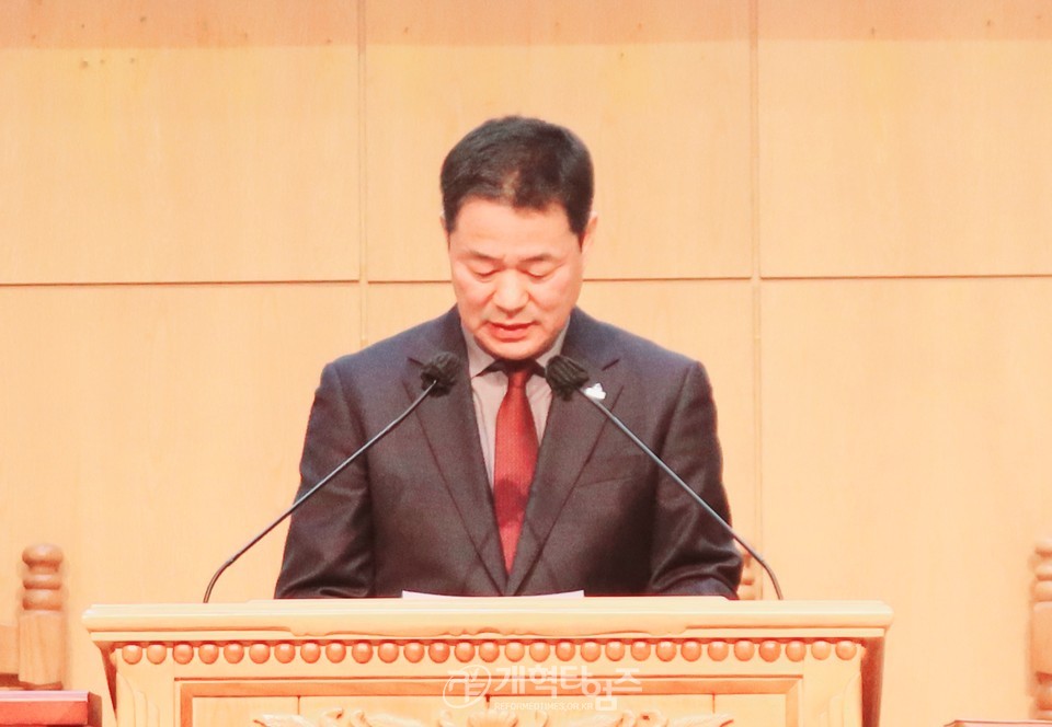서울ㆍ서북지역장로회 1월 월례회 모습