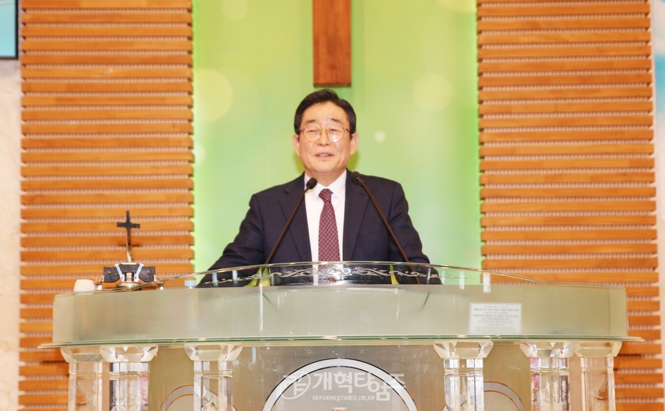 충청협의회, 「2025년 신년하례회 및 구국기도회」모습