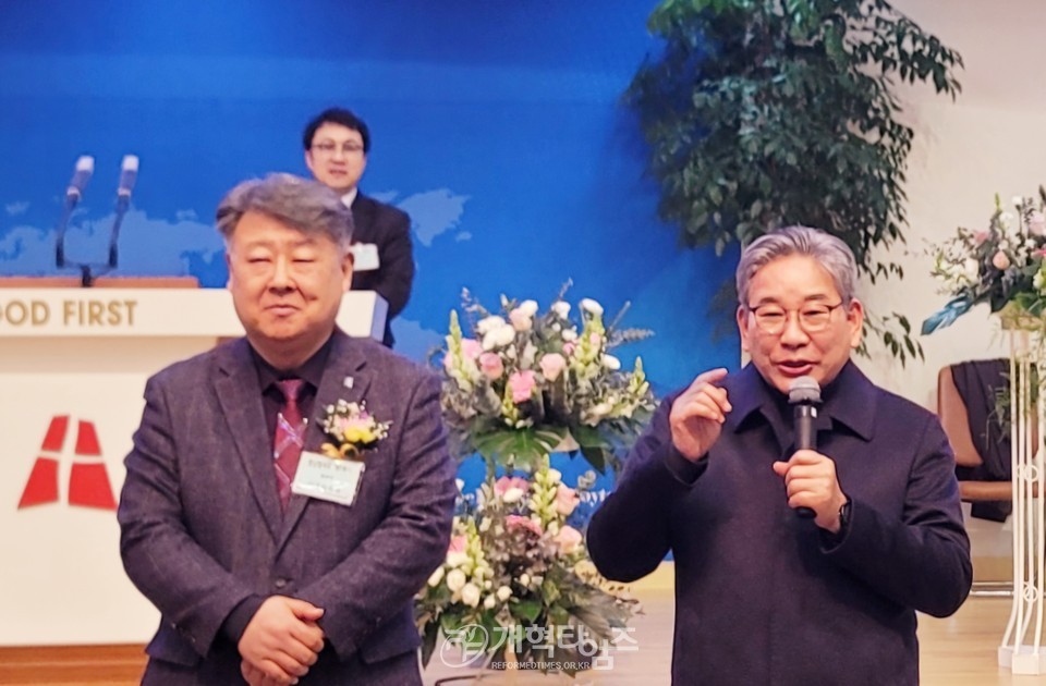 영남협의회 신년인사 및 실무임원회 모습