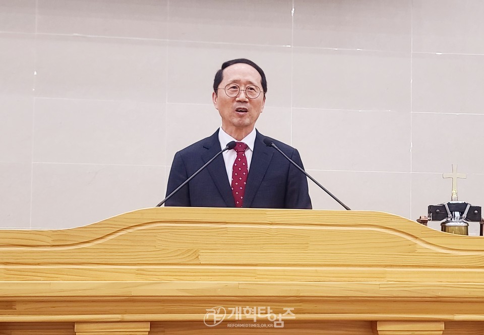 전국남전도회, 「제7보병사단 진중세례식」모습