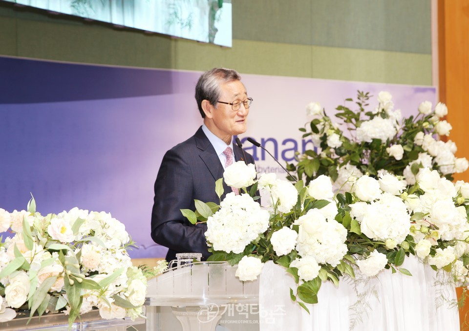 총회군선교회 회장 홍성현 목사, 딸 결혼예식 모습