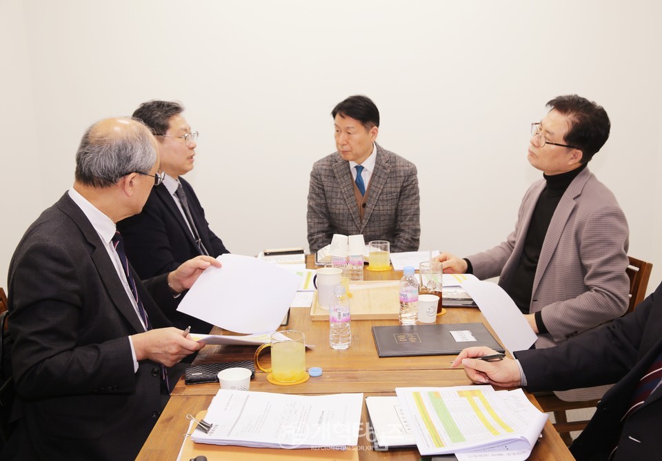 총회 농어촌부 임원회 모습